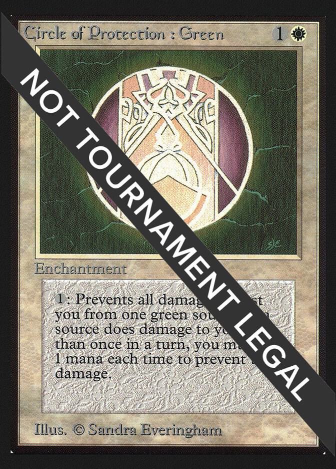 Circle of Protection Green IE 12/302 (International Edition)  | Good Games Modbury