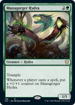 Managorger Hydra 199 (Commander 2021)  | Good Games Modbury
