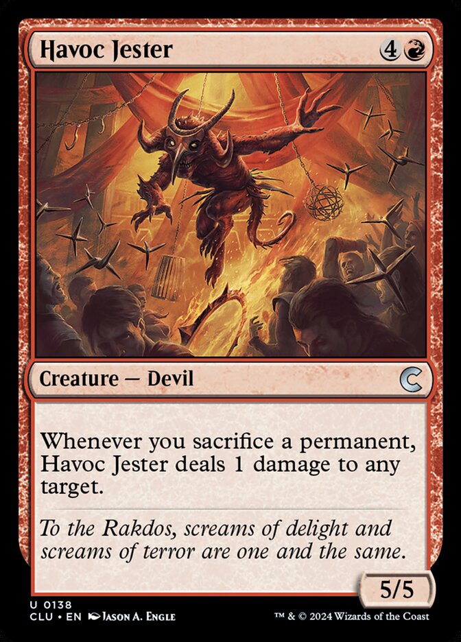 Havoc Jester 138/284 (Ravnica: Clue Edition)  | Good Games Modbury