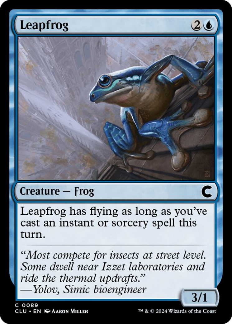 Leapfrog [Ravnica: Clue Edition] | Good Games Modbury