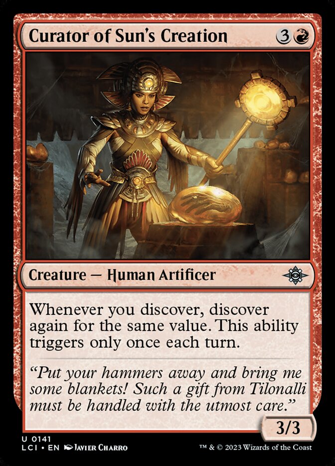 Curator of Sun's Creation 141/291 (The Lost Caverns of Ixalan)  - Foil | Good Games Modbury