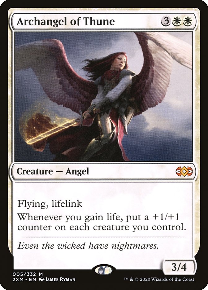 Archangel of Thune 5/332 (Double Masters)  | Good Games Modbury