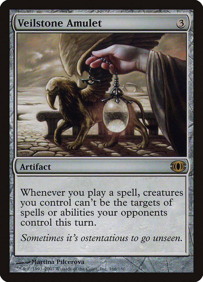 Veilstone Amulet 166/180 (Future Sight)  - Foil | Good Games Modbury