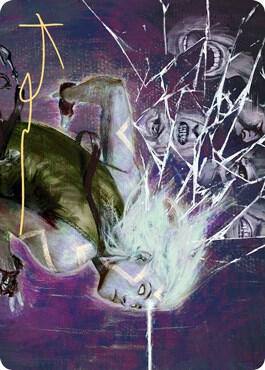 Anticognition Art Card Gold Stamped Signature 46 (Art Series: Zendikar Rising)  | Good Games Modbury