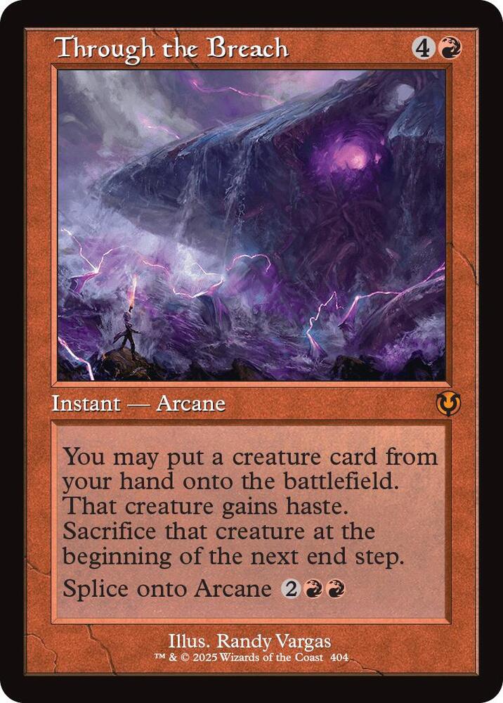 Through the Breach 404/287 (Innistrad Remastered)  - Retro | Good Games Modbury
