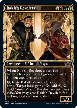 Rakish Revelers Showcase 328/281 (Streets of New Capenna)  - Foil | Good Games Modbury