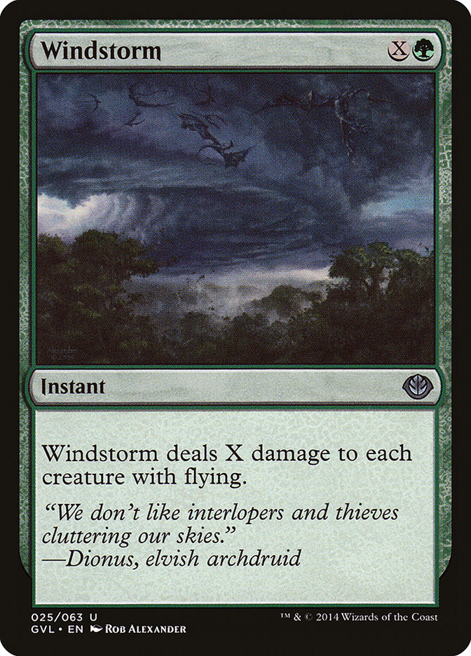 Windstorm 25/63 (Duel Decks: Anthology)  | Good Games Modbury