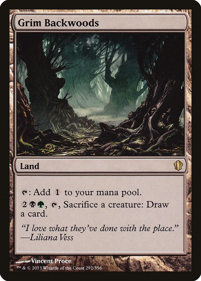 Grim Backwoods 292/356 (Commander 2013)  | Good Games Modbury