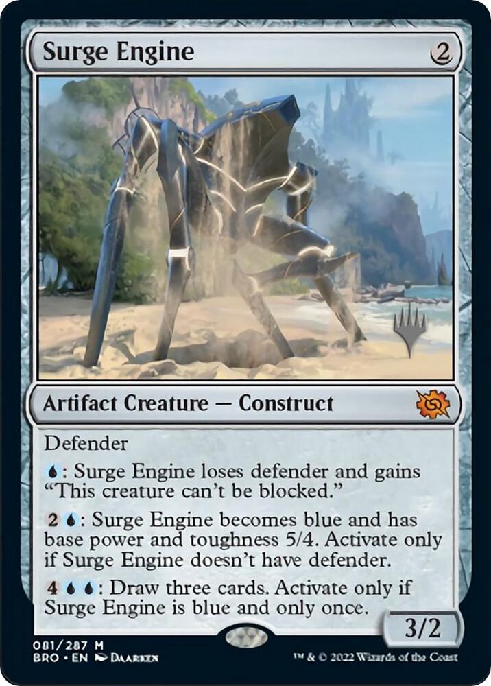 Surge Engine 81 (Promo Pack: The Brothers' War)  - Foil | Good Games Modbury