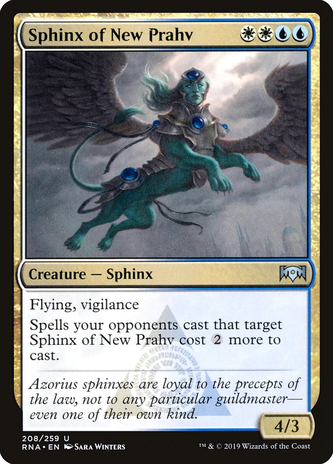 Sphinx of New Prahv [Ravnica Allegiance] | Good Games Modbury