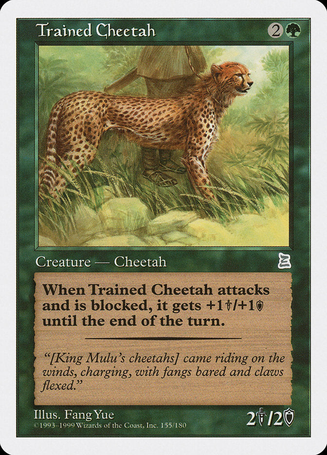 Trained Cheetah 154/180 (Portal Three Kingdoms)  | Good Games Modbury