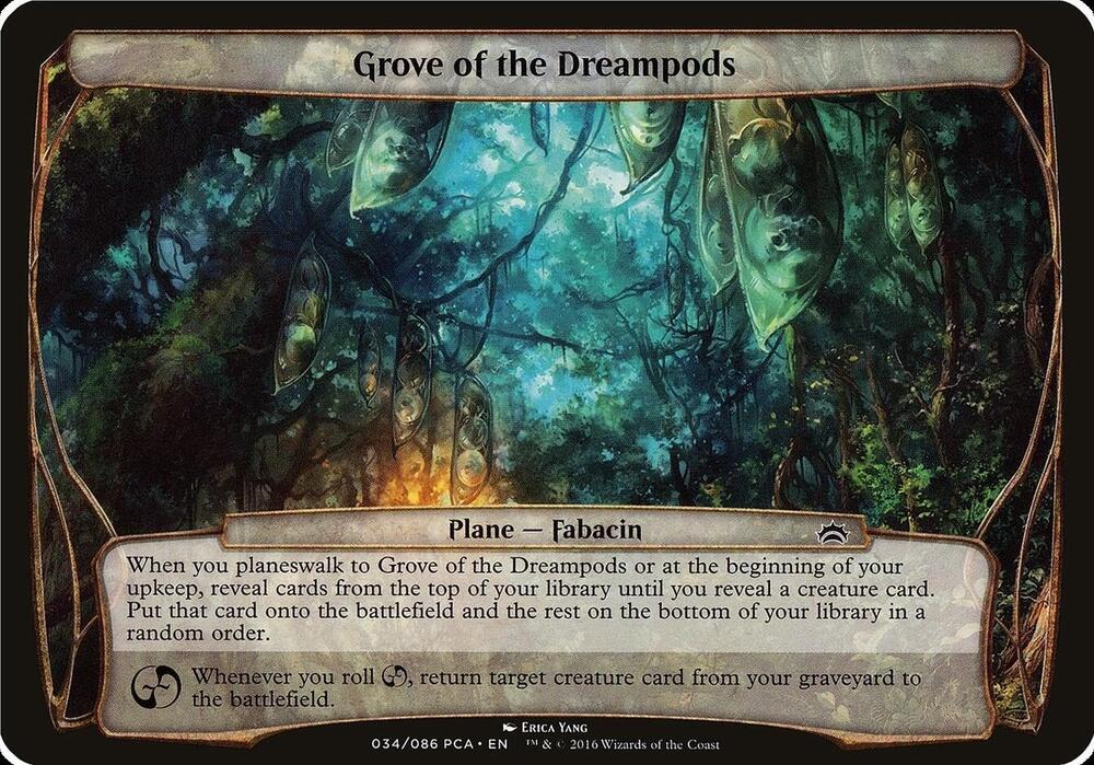 Grove of the Dreampods Planechase Anthology 34/86 (Oversize Cards)  | Good Games Modbury