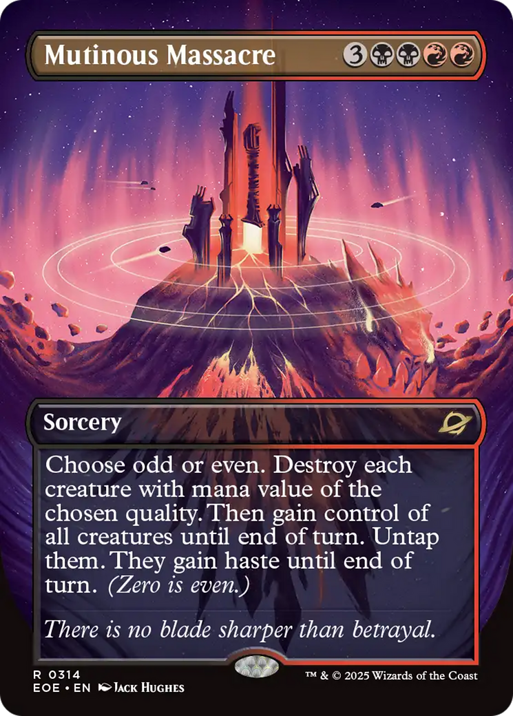 Mutinous Massacre (Borderless) [Edge of Eternities] | Good Games Modbury