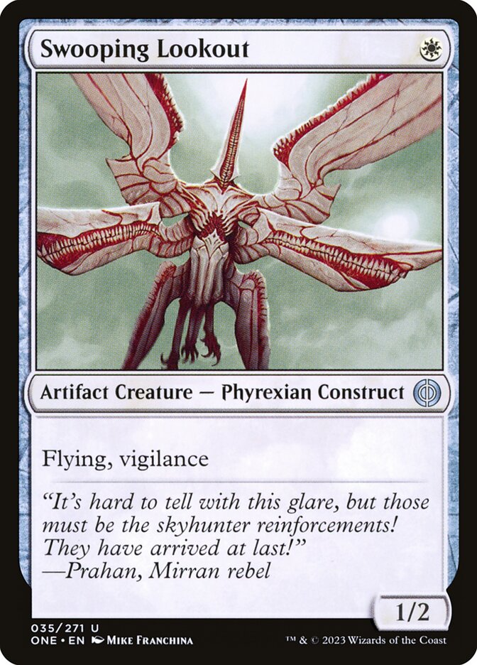 Swooping Lookout 35/271 (Phyrexia: All Will Be One)  - Foil | Good Games Modbury