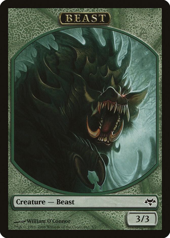 Beast Token 3/7 (Eventide)  | Good Games Modbury