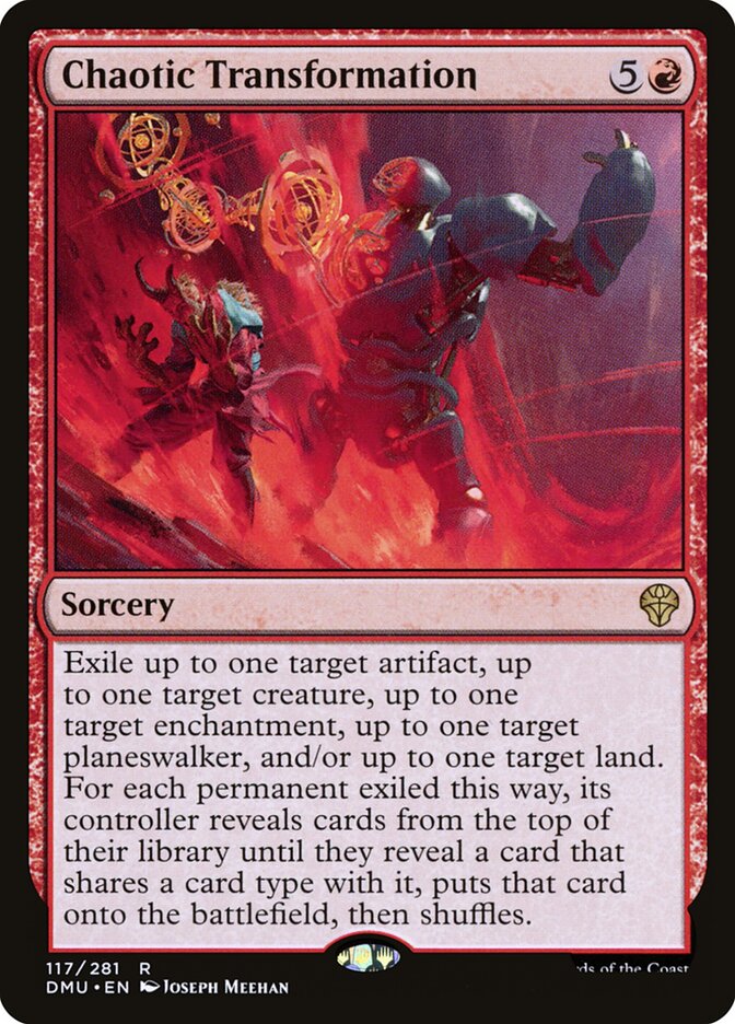 Chaotic Transformation 117/281 (Dominaria United)  - Foil | Good Games Modbury