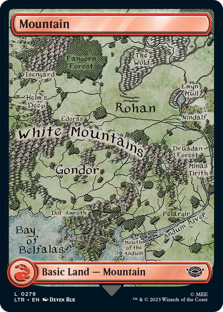 Mountain (279) [The Lord of the Rings: Tales of Middle-Earth] | Good Games Modbury