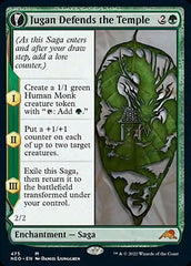 Jugan Defends the Temple // Remnant of the Rising Star (Extended Art) [Kamigawa: Neon Dynasty] | Good Games Modbury