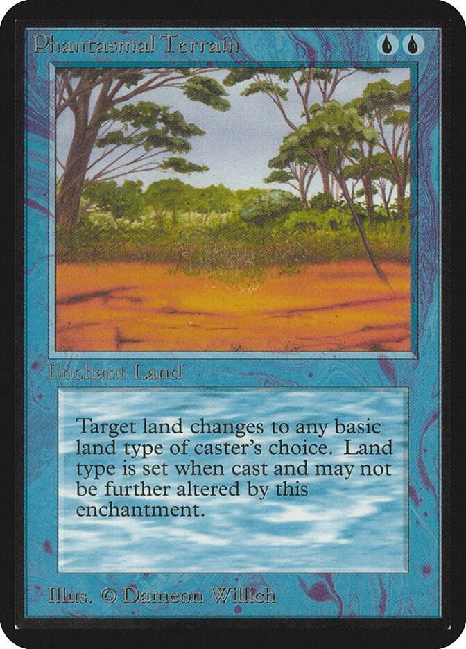 Phantasmal Terrain 68/295 (Alpha Edition)  | Good Games Modbury