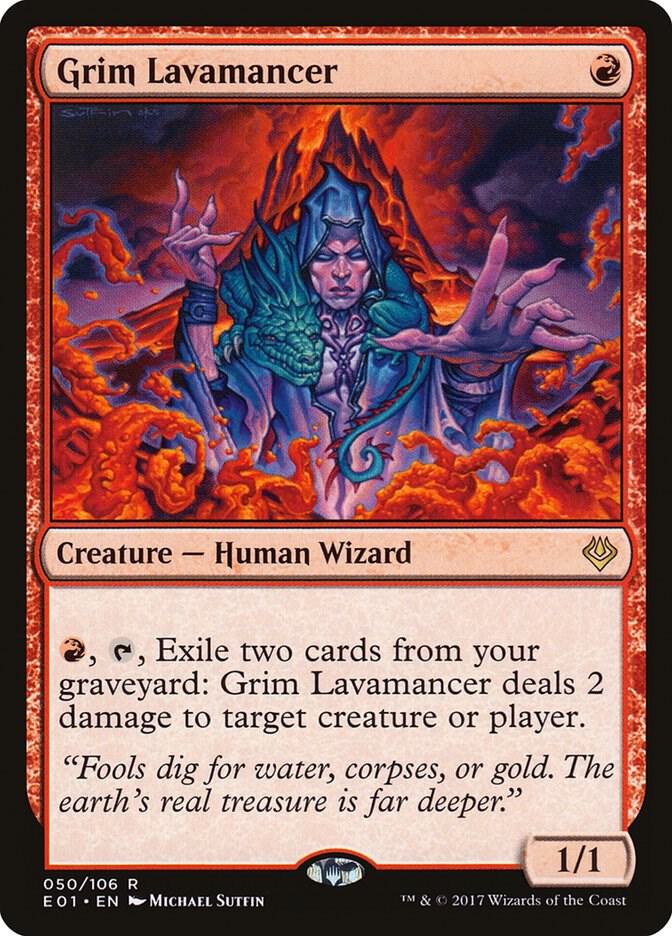 Grim Lavamancer 50/106 (Archenemy: Nicol Bolas)  | Good Games Modbury
