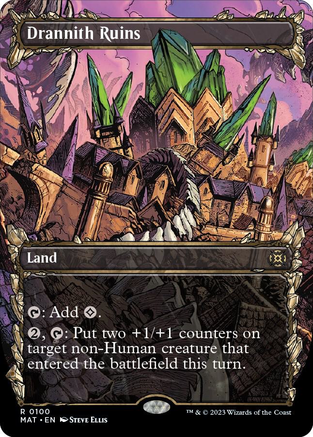 Drannith Ruins 100 (March of the Machine: The Aftermath)  - Showcase Foil | Good Games Modbury