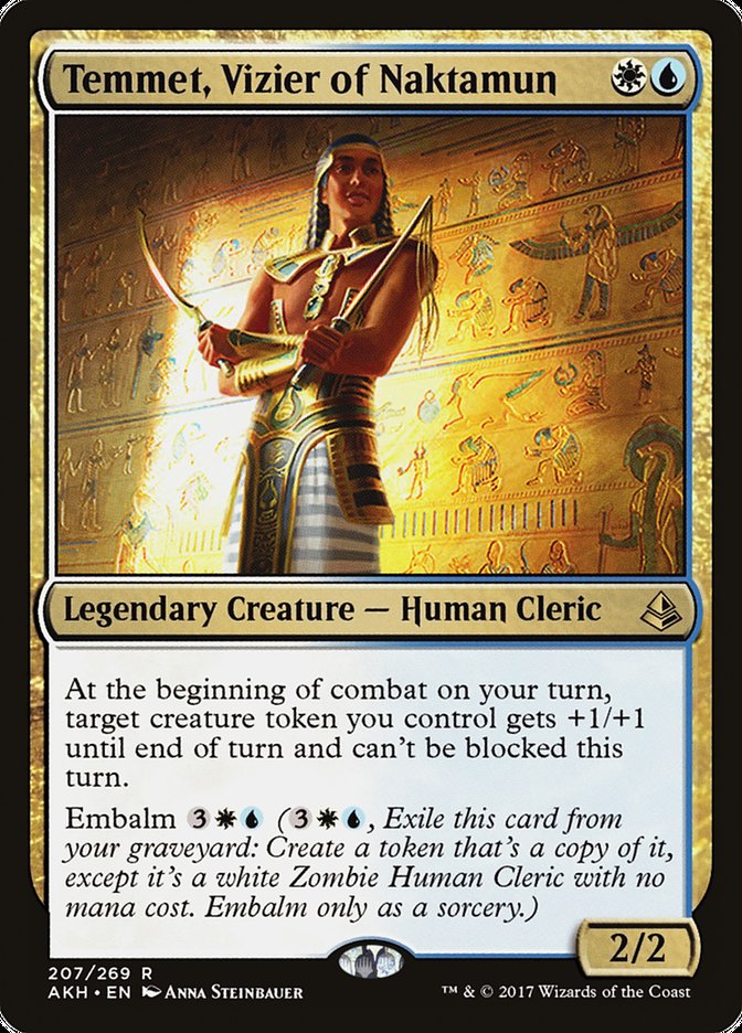 Temmet, Vizier of Naktamun [Amonkhet] | Good Games Modbury