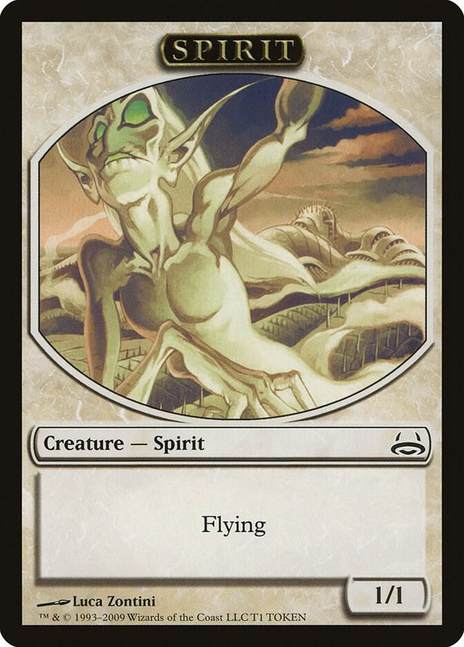 Spirit Token 1/3 (Duel Decks: Divine vs. Demonic)  | Good Games Modbury