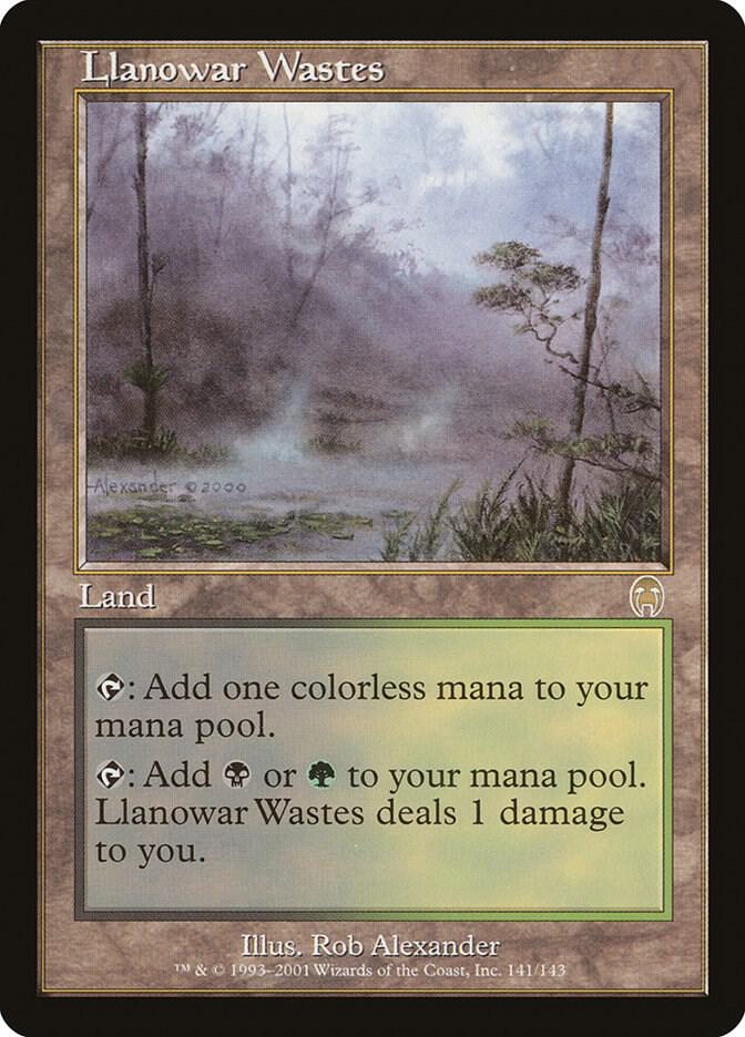 Llanowar Wastes 141/143 (Apocalypse)  - Foil | Good Games Modbury