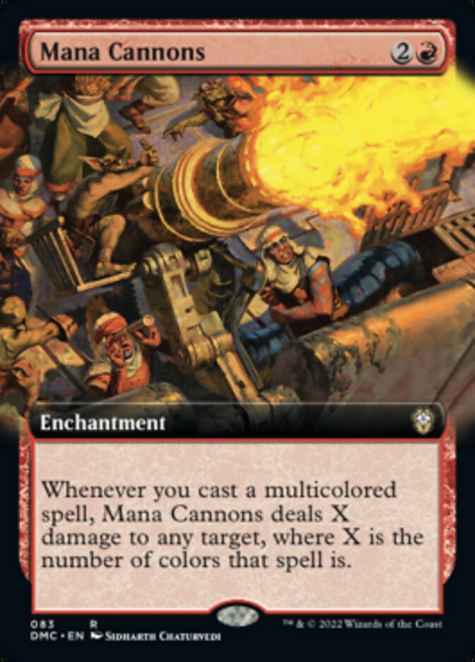 Mana Cannons (Extended Art) [Dominaria United Commander] | Good Games Modbury