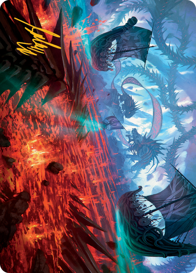 Invasion of Kaldheim Art Card (Gold-Stamped Signature) [March of the Machine Art Series] | Good Games Modbury