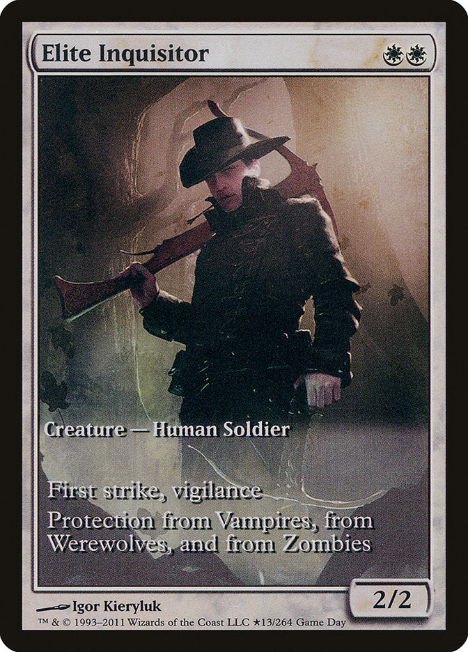 Elite Inquisitor (Game Day) [Innistrad Promos] | Good Games Modbury