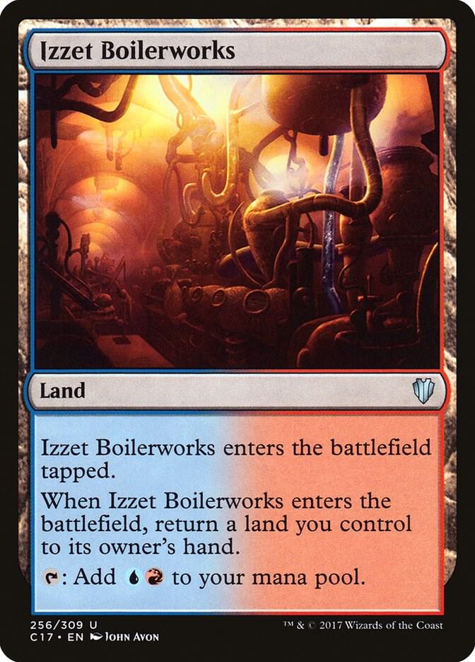 Izzet Boilerworks 256/309 (Commander 2017)  | Good Games Modbury