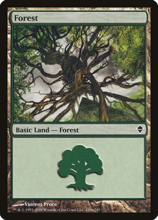 Forest 249/249 (Zendikar)  | Good Games Modbury