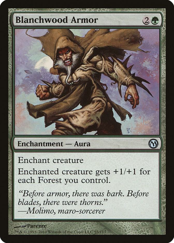 Blanchwood Armor 55/113 (Duels of the Planeswalkers)  | Good Games Modbury