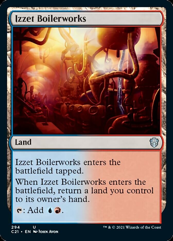 Izzet Boilerworks [Commander 2021] | Good Games Modbury