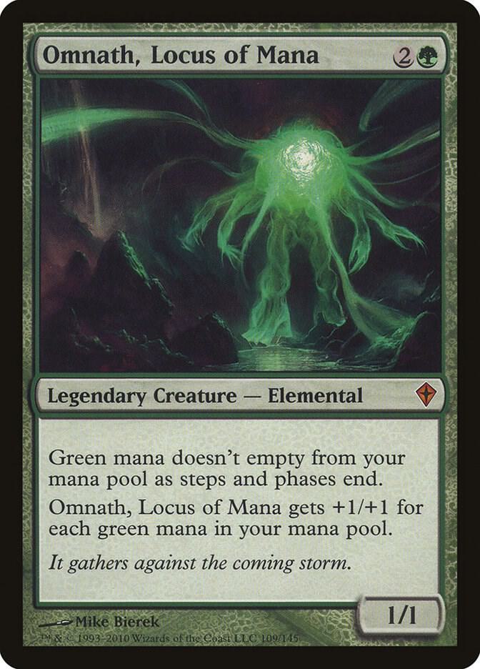 Omnath, Locus of Mana 109 (Worldwake)  - Foil | Good Games Modbury