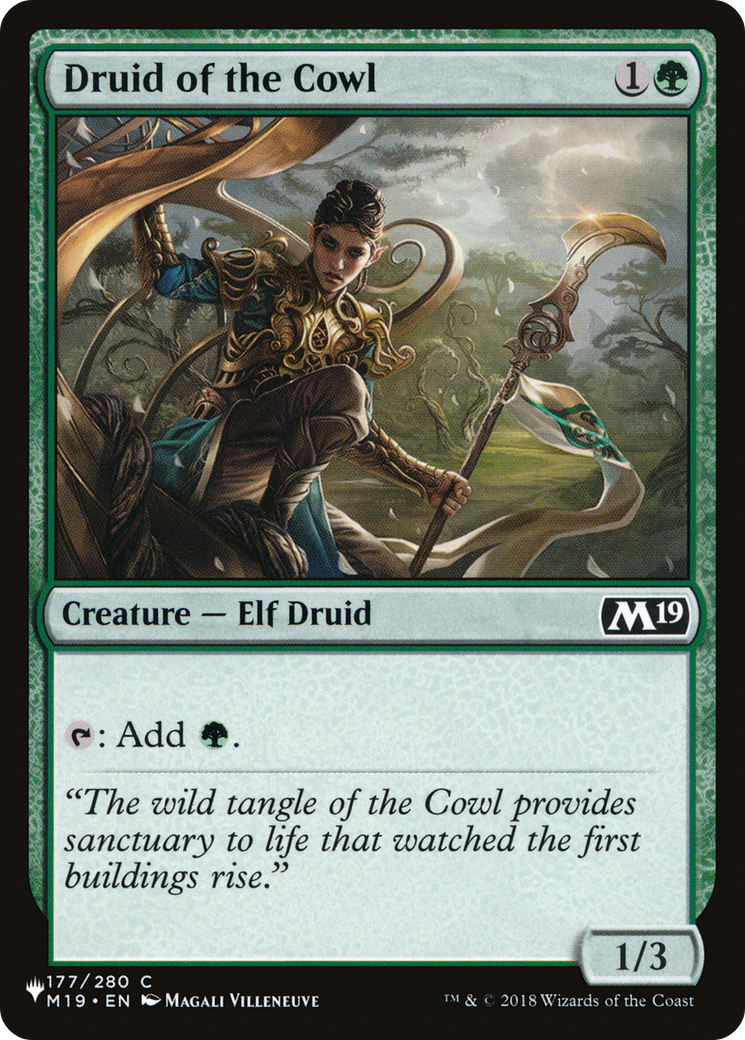 Druid of the Cowl [The List] | Good Games Modbury