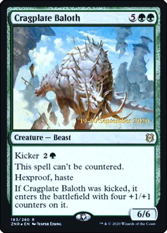 Cragplate Baloth 183s/169 (Prerelease Cards)  - Foil | Good Games Modbury