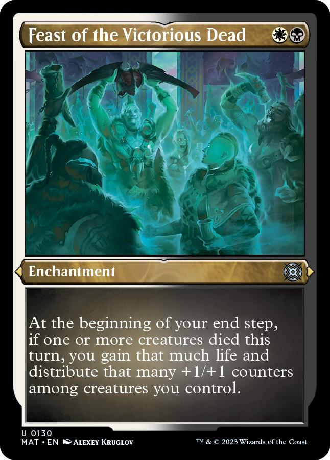 Feast of the Victorious Dead 130/50 (March of the Machine: The Aftermath)  - Etched Foil | Good Games Modbury
