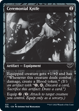 Ceremonial Knife [Innistrad: Double Feature] | Good Games Modbury