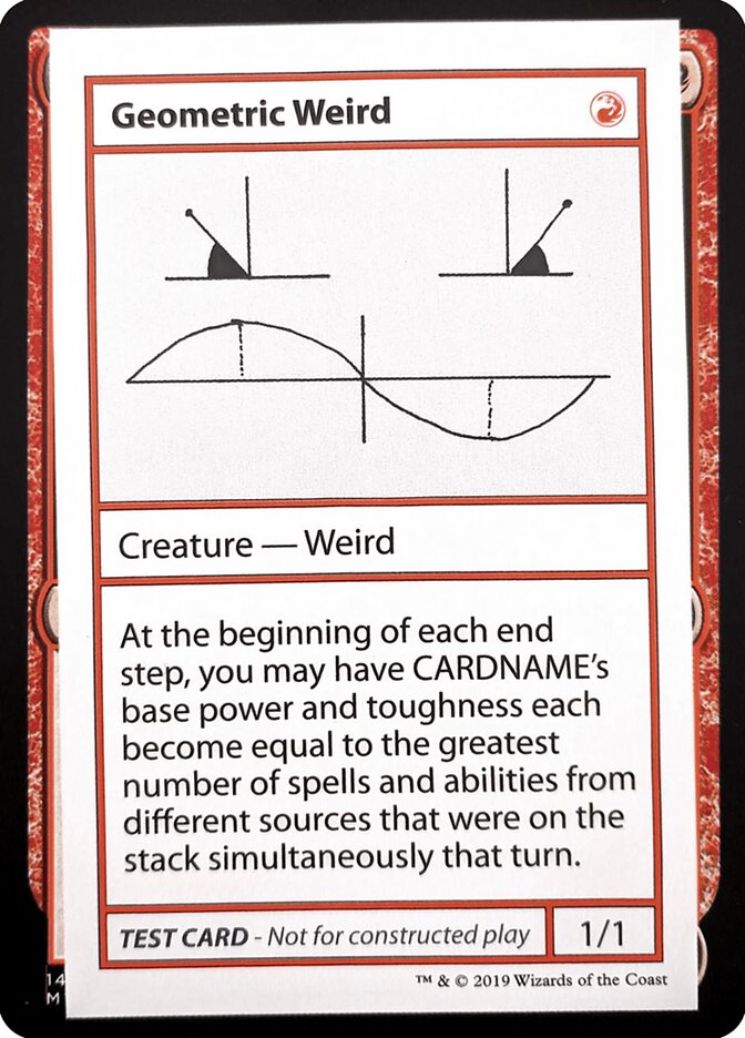 Geometric Weird 69/121 (Mystery Booster: Convention Edition Exclusives)  | Good Games Modbury