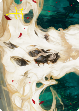 By Invitation Only Art Card (Gold-Stamped Signature) [Innistrad: Crimson Vow Art Series] | Good Games Modbury