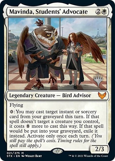 Mavinda, Students' Advocate (Promo Pack) [Strixhaven: School of Mages Promos] | Good Games Modbury