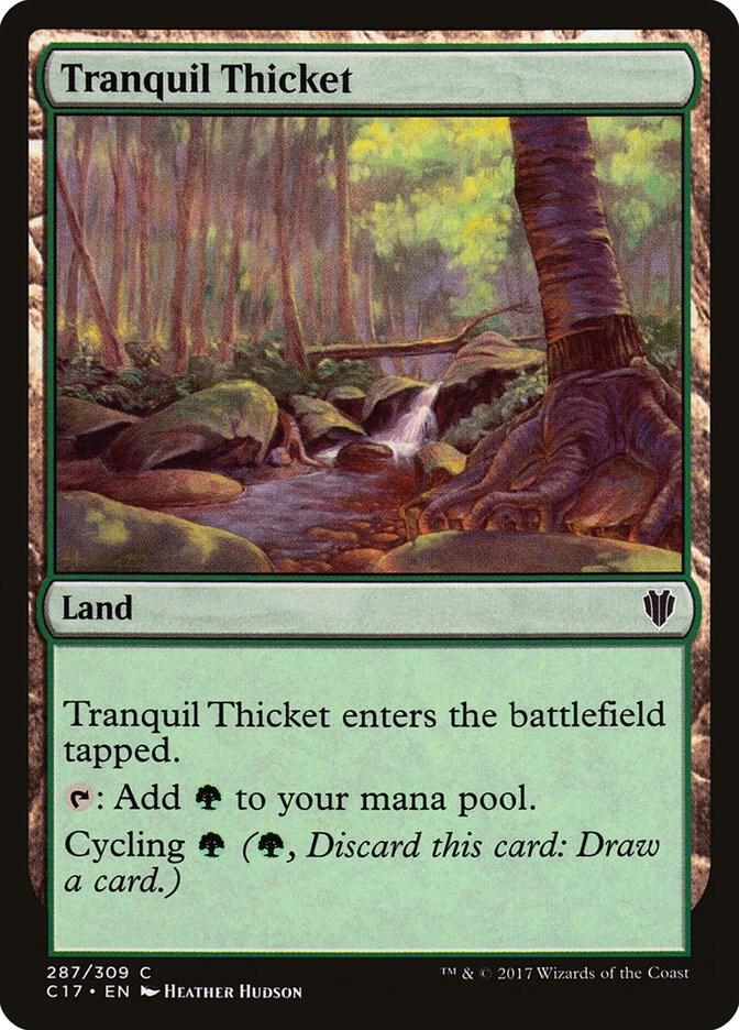 Tranquil Thicket 287/309 (Commander 2017)  | Good Games Modbury