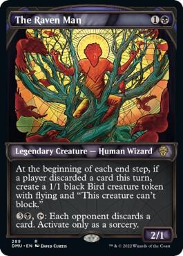 The Raven Man Showcase 289/281 (Dominaria United)  | Good Games Modbury