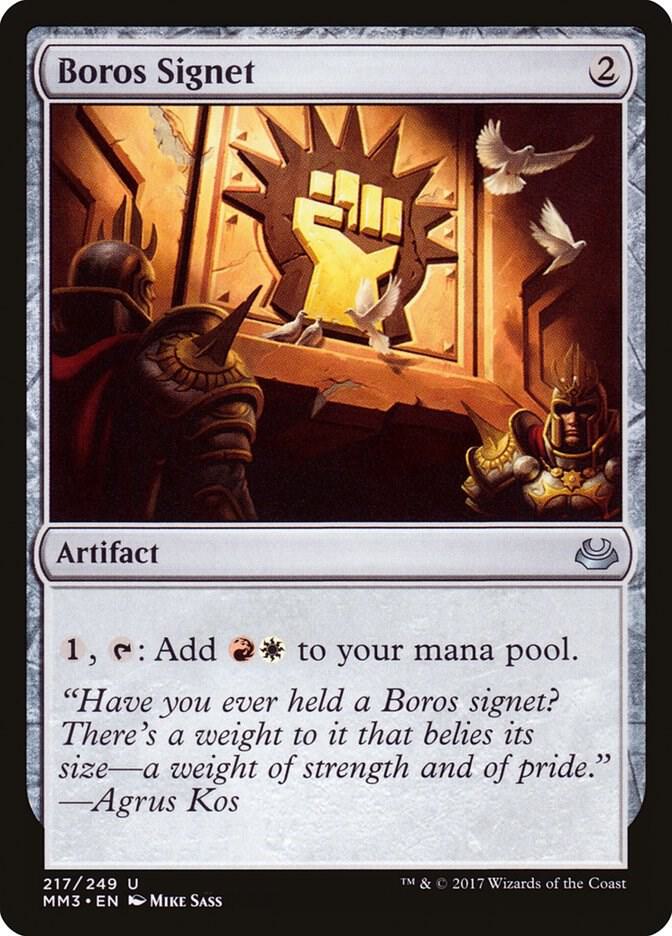 Boros Signet 217/249 (Modern Masters 2017)  - Foil | Good Games Modbury