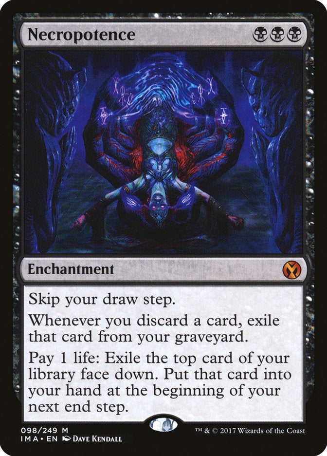 Necropotence 98 (Iconic Masters)  - Foil | Good Games Modbury