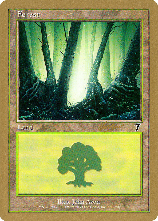 Forest (shh330) (Sim Han How) [World Championship Decks 2002] | Good Games Modbury
