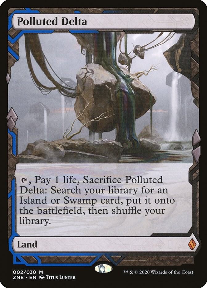 Polluted Delta 2/30 (Zendikar Rising Expeditions)  - Foil | Good Games Modbury