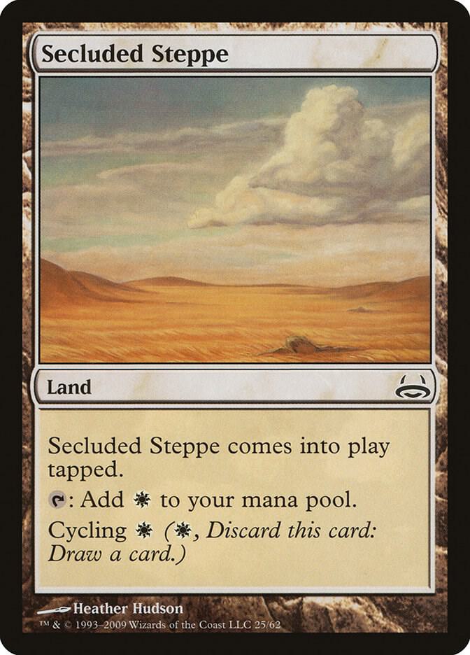 Secluded Steppe 25/62 (Duel Decks: Divine vs. Demonic)  | Good Games Modbury